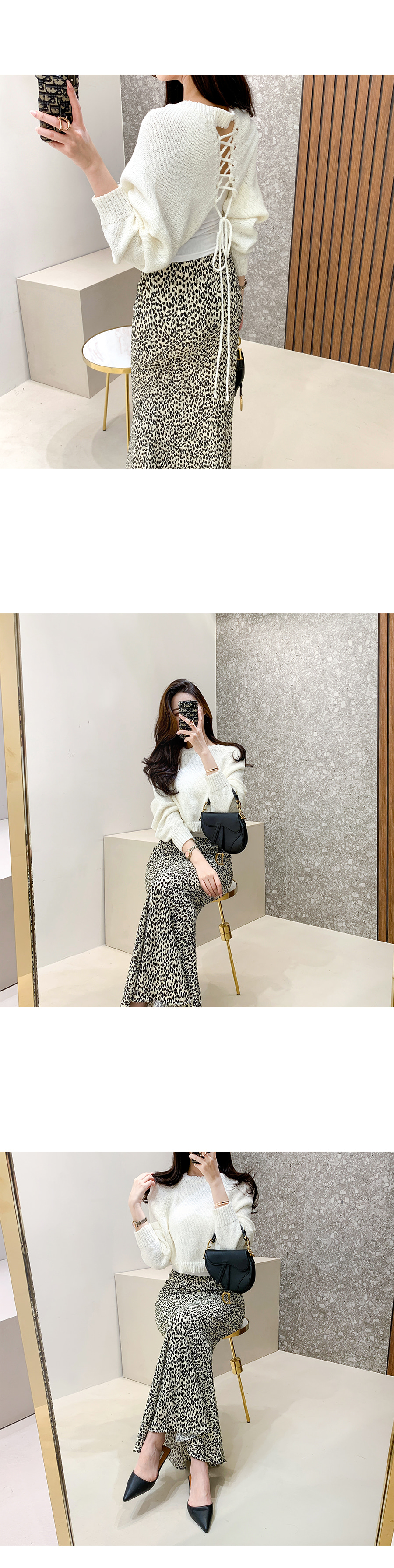 レオパードマーメイドスカート | レディースファッション通販