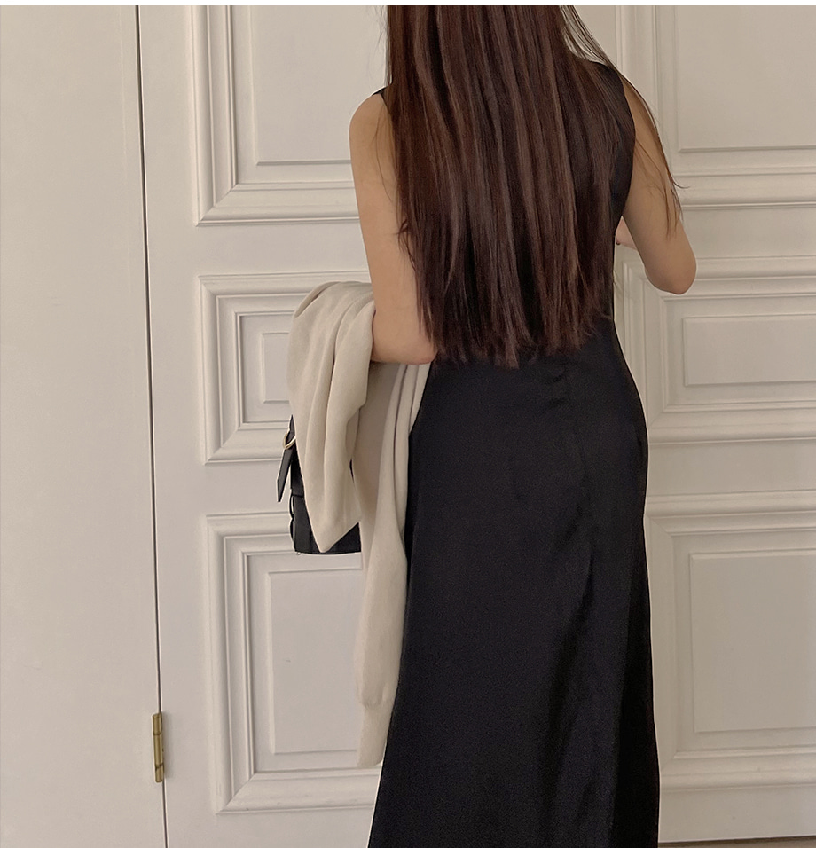 ▼美品✨ドゥロワー【38】Vネックノースリーブワンピース ウール リバーシブル Vネックノースリーブワンピース | レディースファッション通販