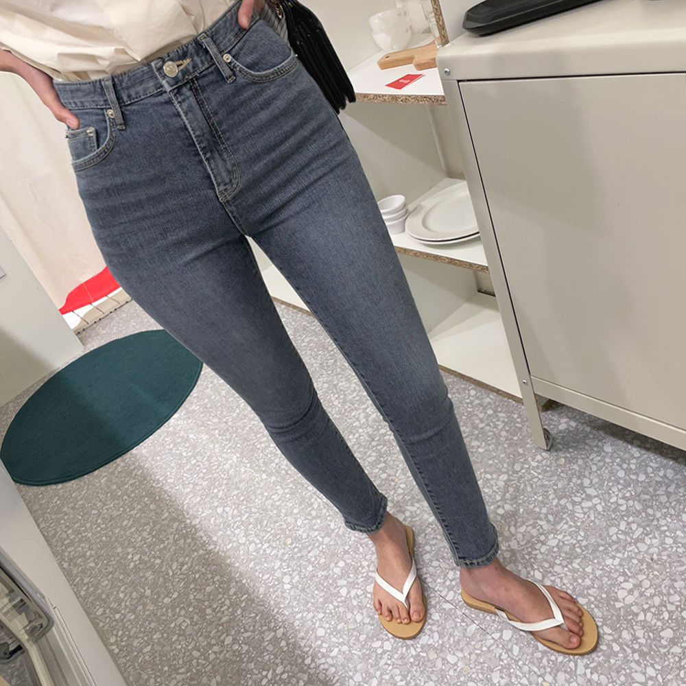 ウォッシングスキニーデニムパンツ | レディースファッション ウォッシングスキニーデニムパンツ | レディースファッション