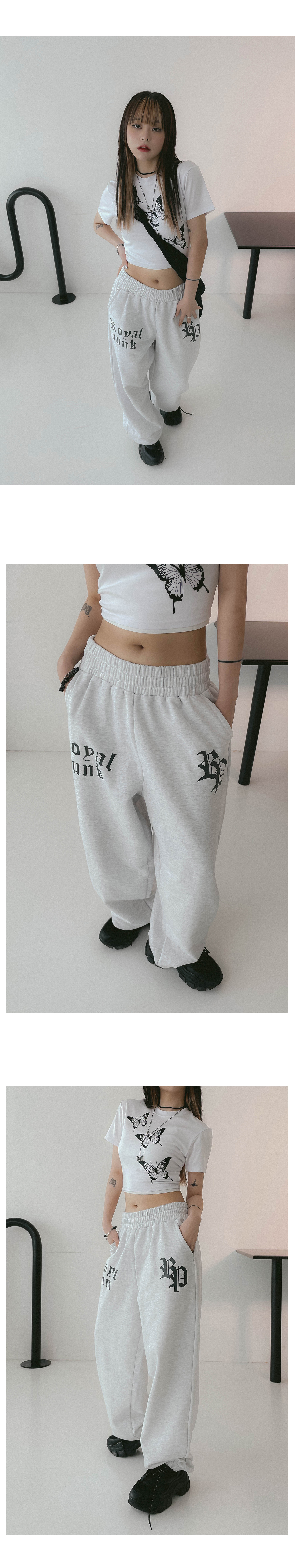 英字レタリングスウェットパンツ | レディースファッション通販 - DHOLIC