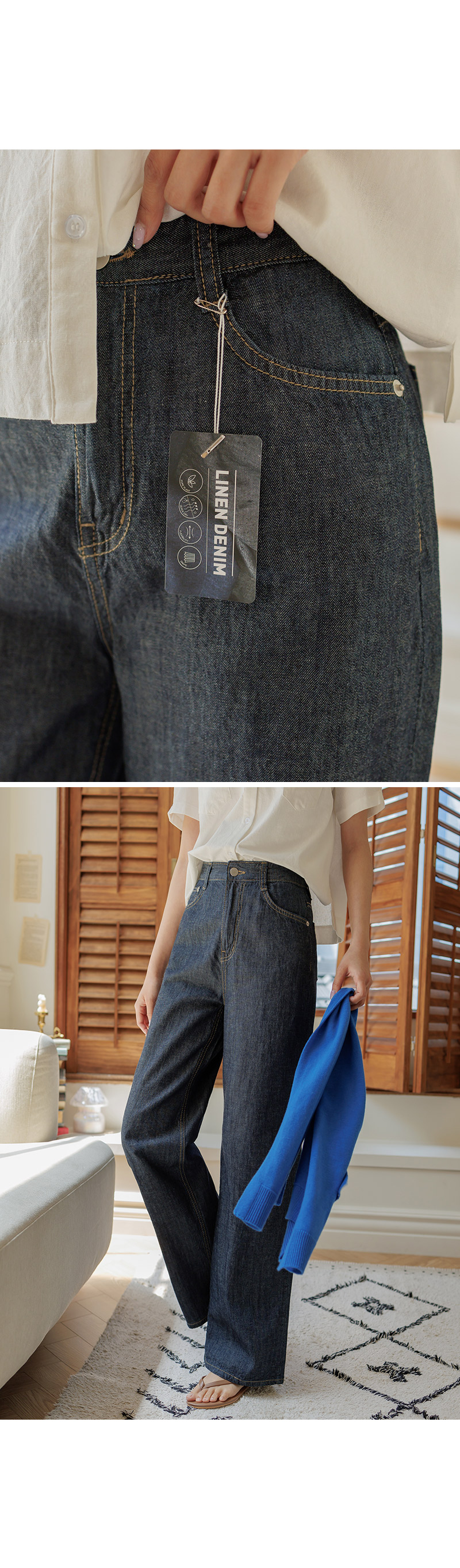 NoREMID ダークブルーデニム ワイドパンツ　ぴあ NoREMID ダークブルーデニム ワイドパンツ ぴあ様 専用 メンズ