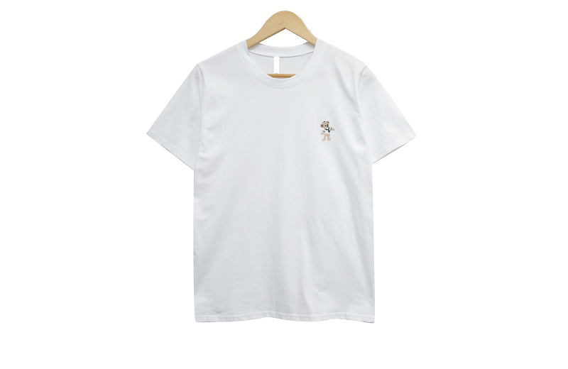 クマ刺繍ポイントTシャツ | レディースファッション通販 - DHOLIC