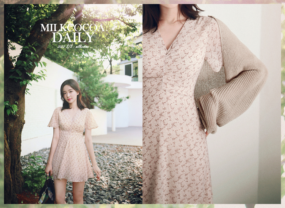 【RED VALENTINO】 フローラル シフォン ミニワンピース シフォンフローラルミニワンピース | レディースファッション