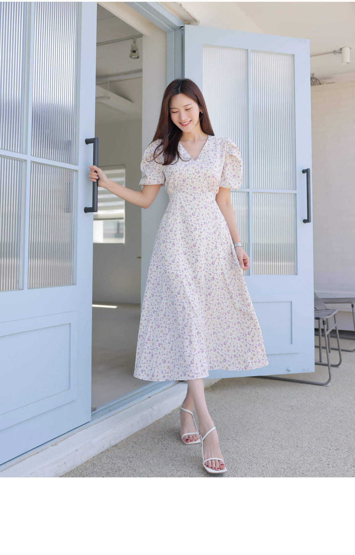 【8/26値下げ‼︎エステラケー】カシュクールフラワーワンピース カシュクールフラワーワンピース | レディースファッション通販