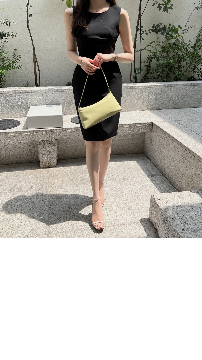 ピンタックノースリーブワンピース | レディースファッション通販 - DHOLIC