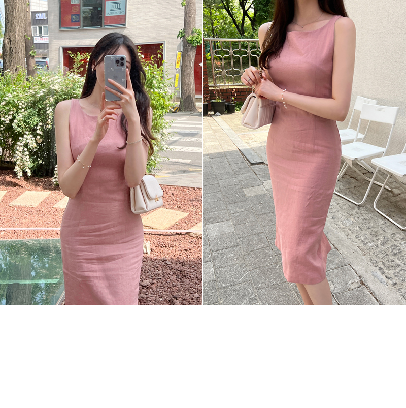 【Massimo dutti】リネン製ノースリーブワンピース 楽天市場】[ リネン 麻 ワンピ レディース 50 代 夏