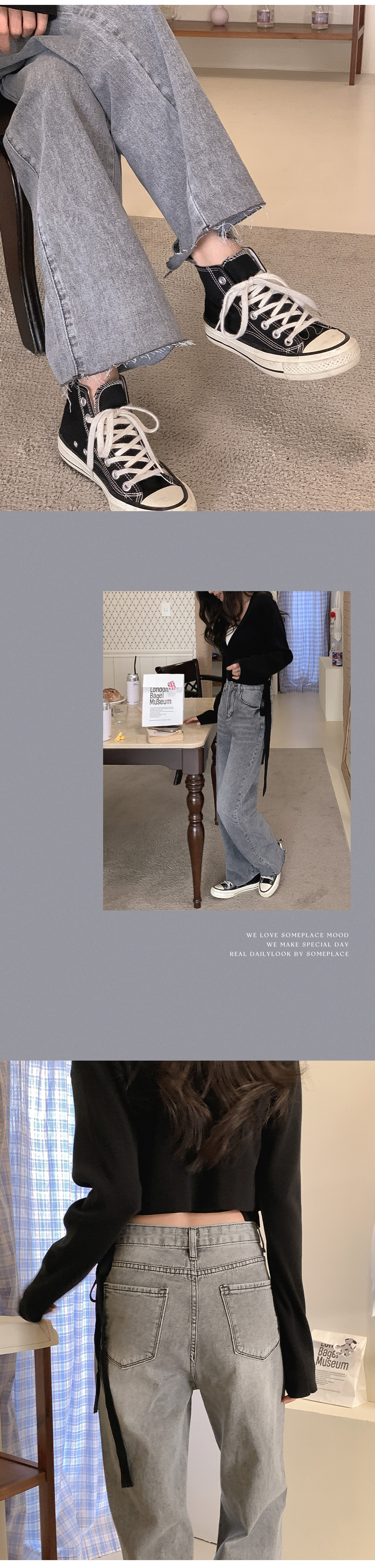 Mfpen グレー デニム ワイドパンツ Mfpen グレー デニム ワイドパンツ