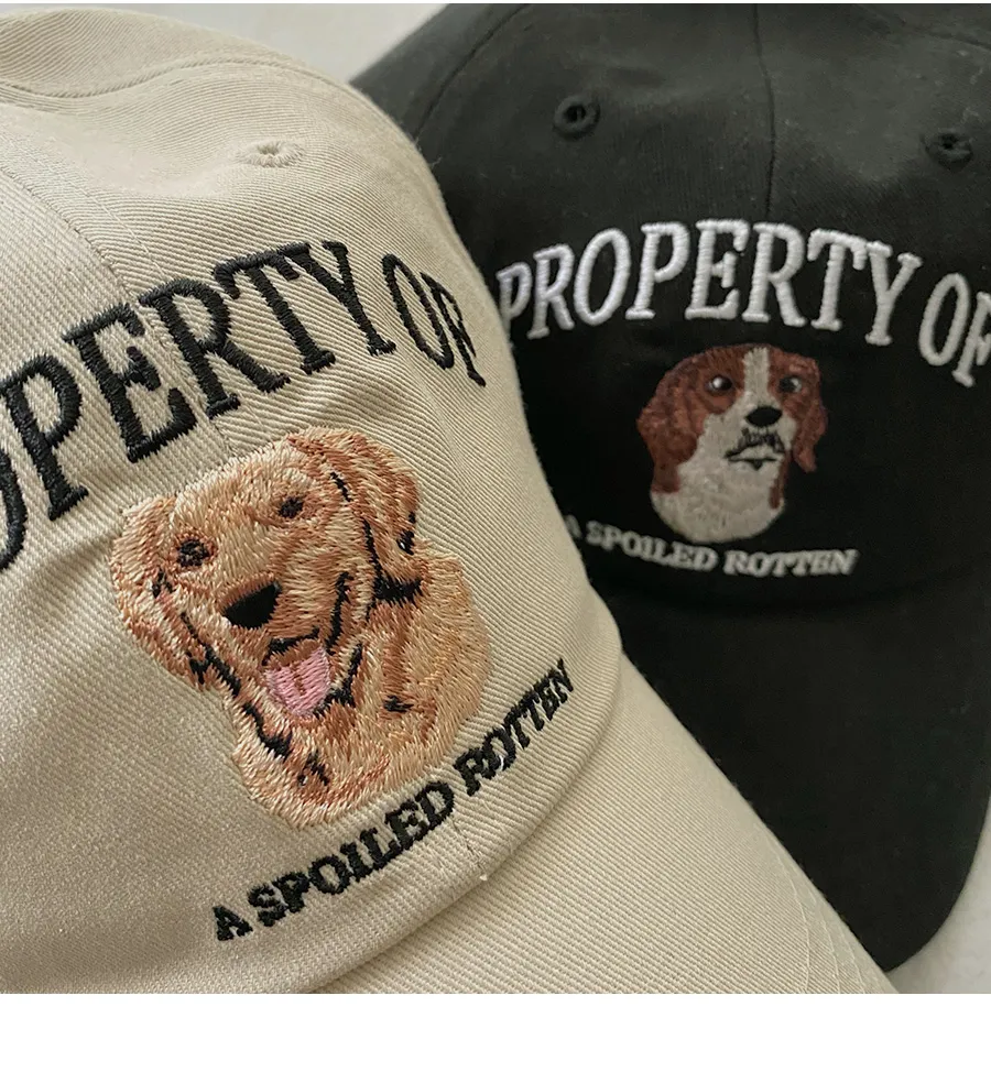 ビーグル ツートンキャップ 犬 ドッグ アニマル ふと 動物 刺繍 グリーン