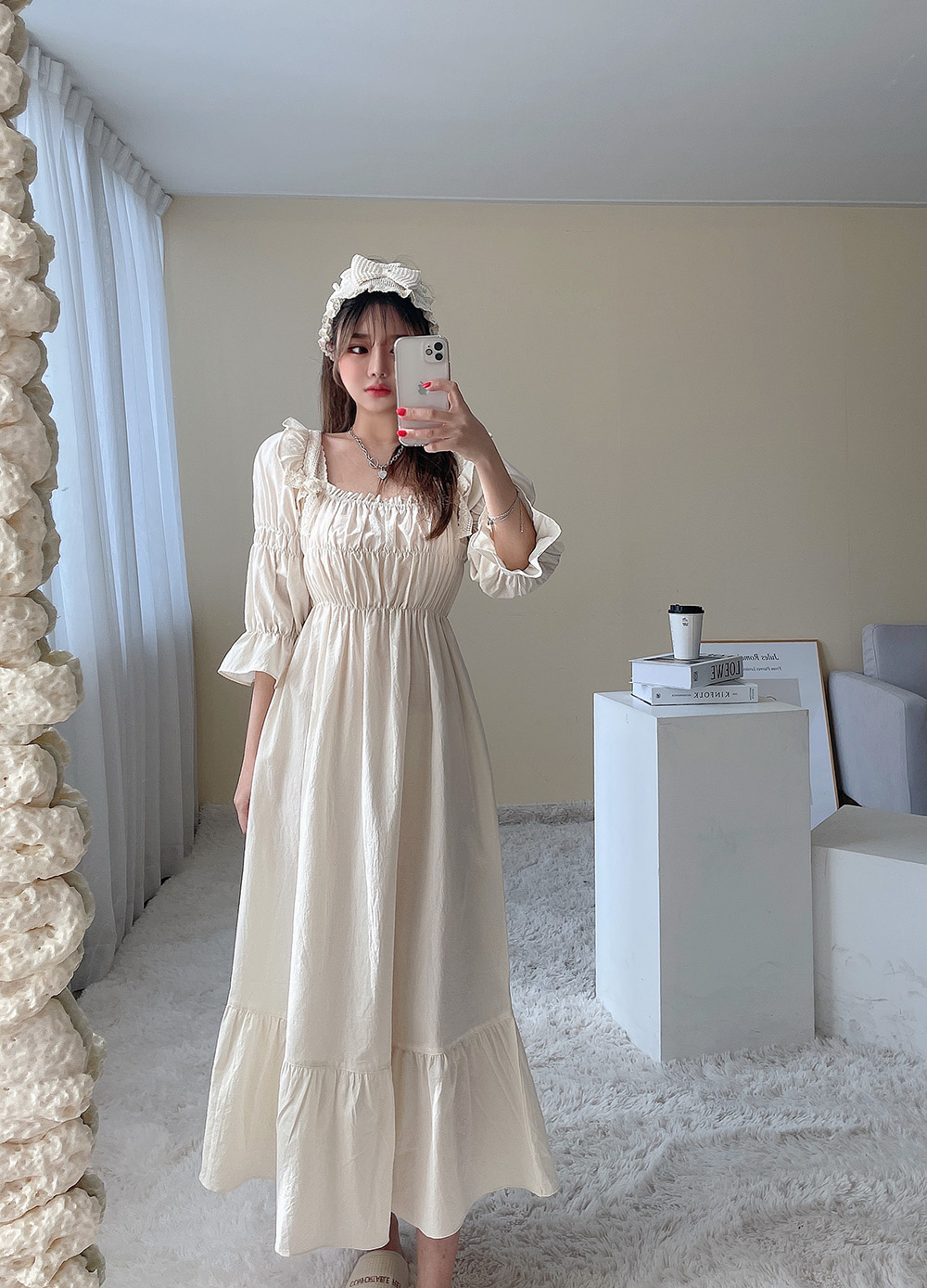 シャーリングパジャマワンピース | レディースファッション通販 - DHOLIC