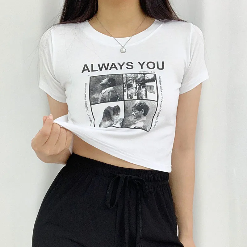ALWAYS YOUクロップドTシャツ | レディースファッション通販 - DHOLIC