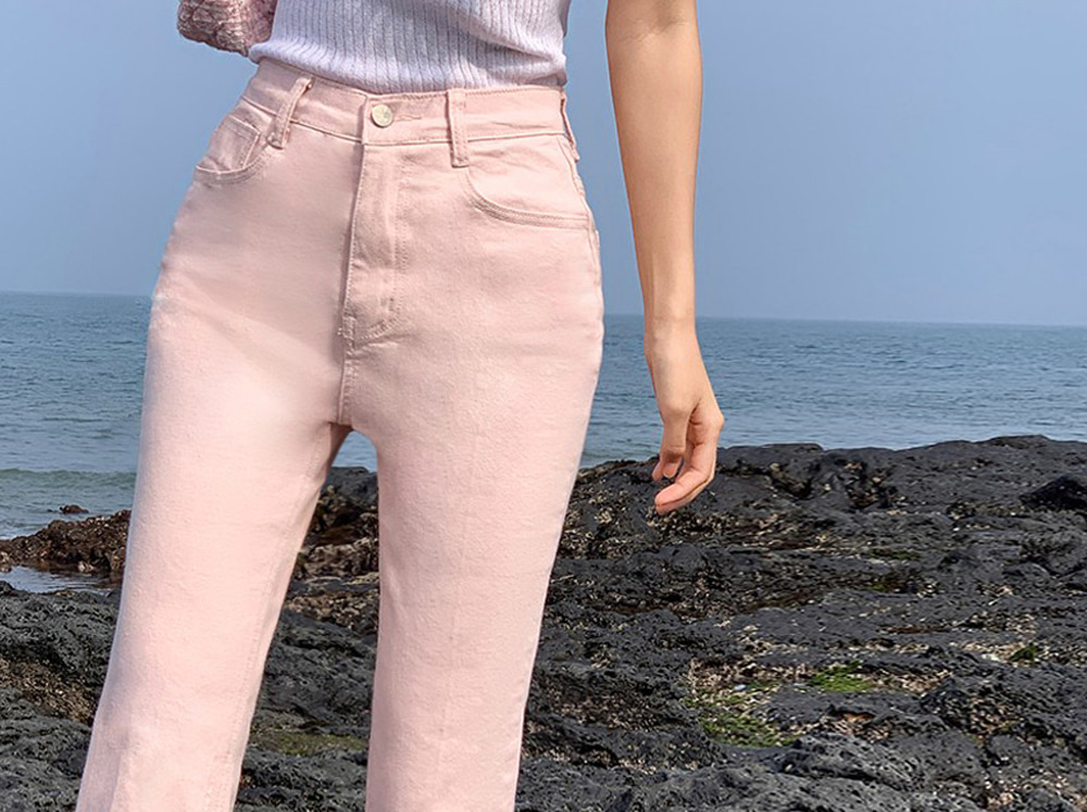 2TYPEピンクフレアパンツ | レディースファッション通販 - DHOLIC