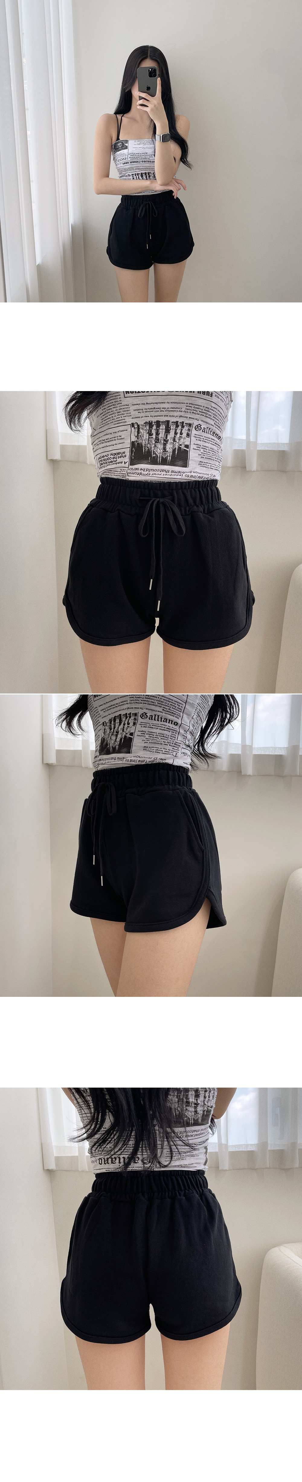 ドロストサイドスリットショートパンツ | レディースファッション通販