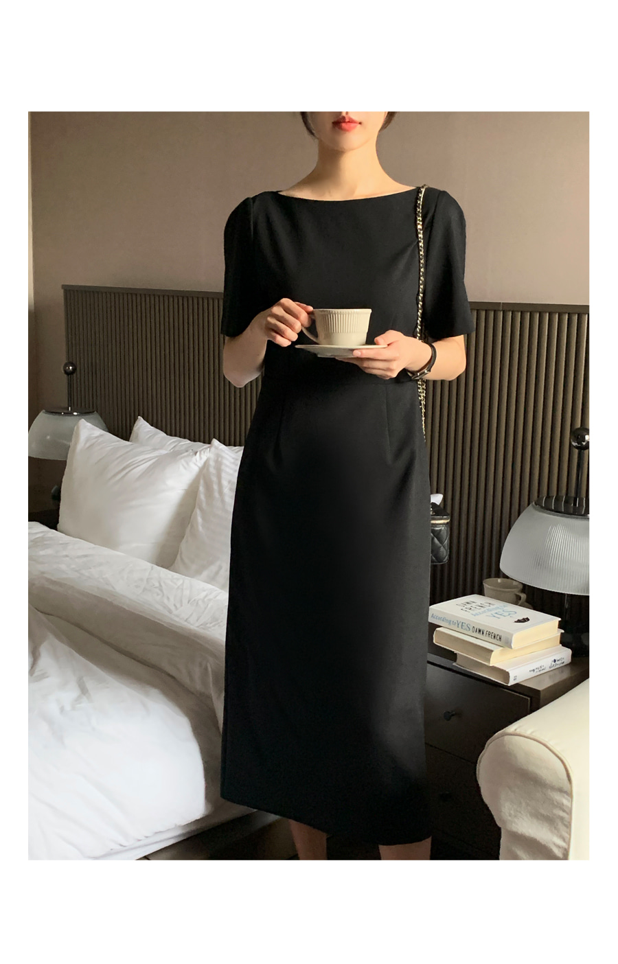 新品　TO BE CHIC ボートネックワンピース　オフホワイト　44 送料込 楽天市場】coca ボートネックニットワンピース ワンピース・ドレス