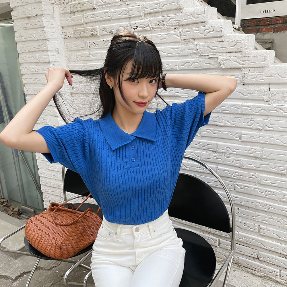AURALEE 半袖ニットセーター ライトブルー サイズ1 楽天市場】auralee（カラーブルー）（ニット・セーター