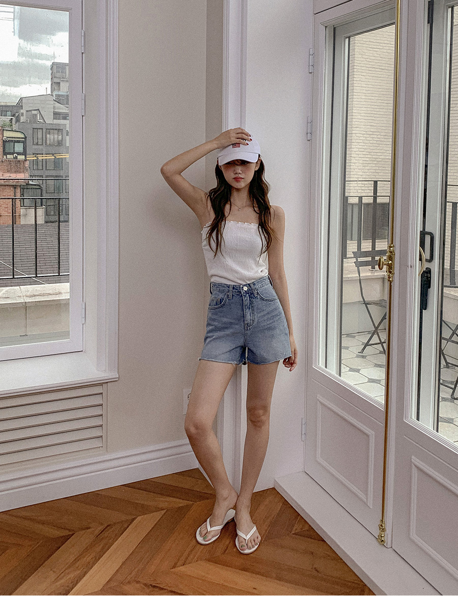 【d.i.a.】デニムショートパンツ フリンジ付き/GAL 1425058_info_20220715_105244_1