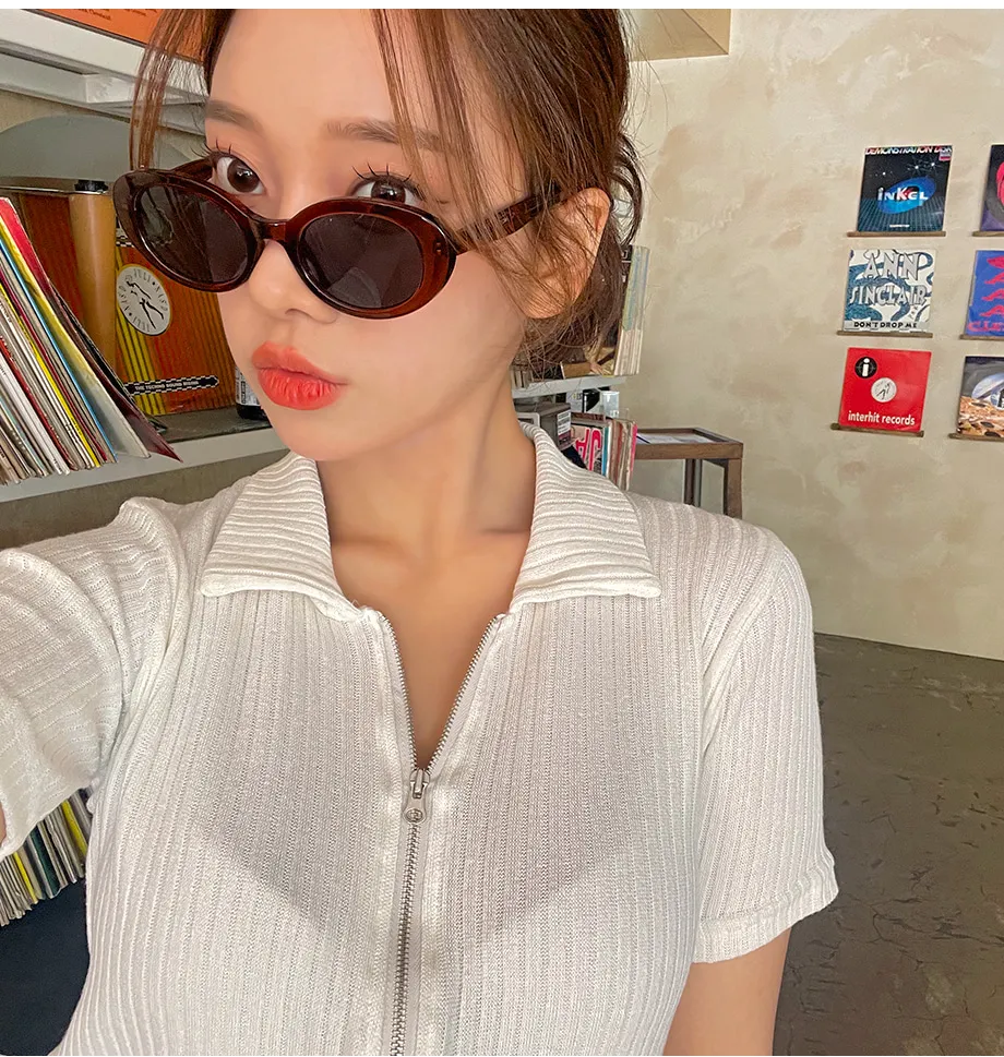 리리앤코 퍼운드 골지 카라넥 투웨이 집업