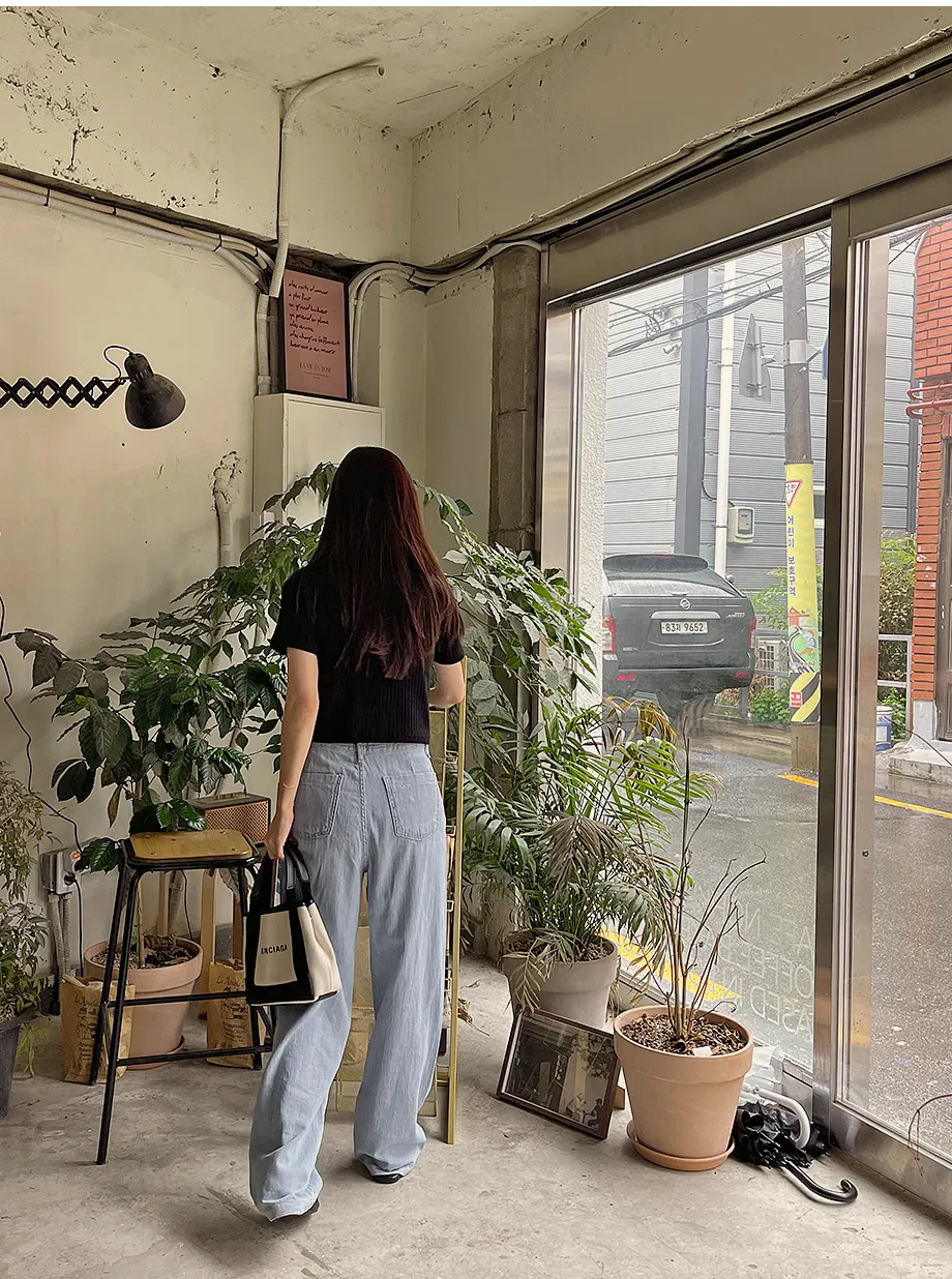 리리앤코 퍼운드 골지 카라넥 투웨이 집업