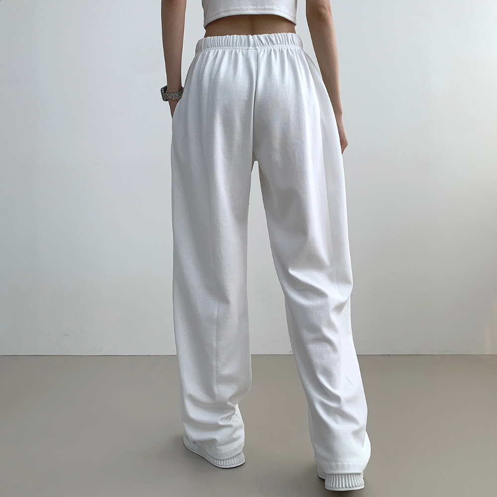 ドロストワイドスウェットパンツ | レディースファッション通販 - DHOLIC