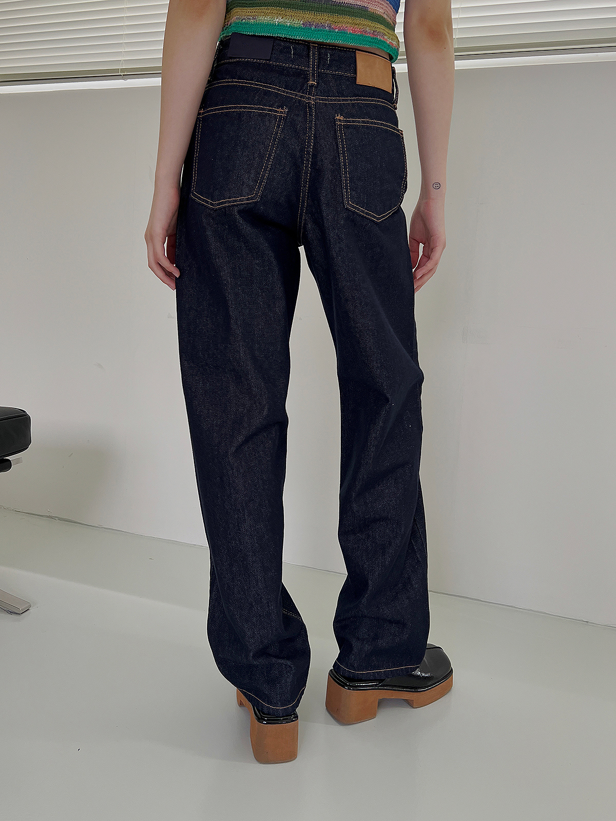 ニードルス ネペンテス デニムワイドパンツ インディゴブルー サイズ2レディース ワイドインディゴブルーデニムパンツ | レディースファッション