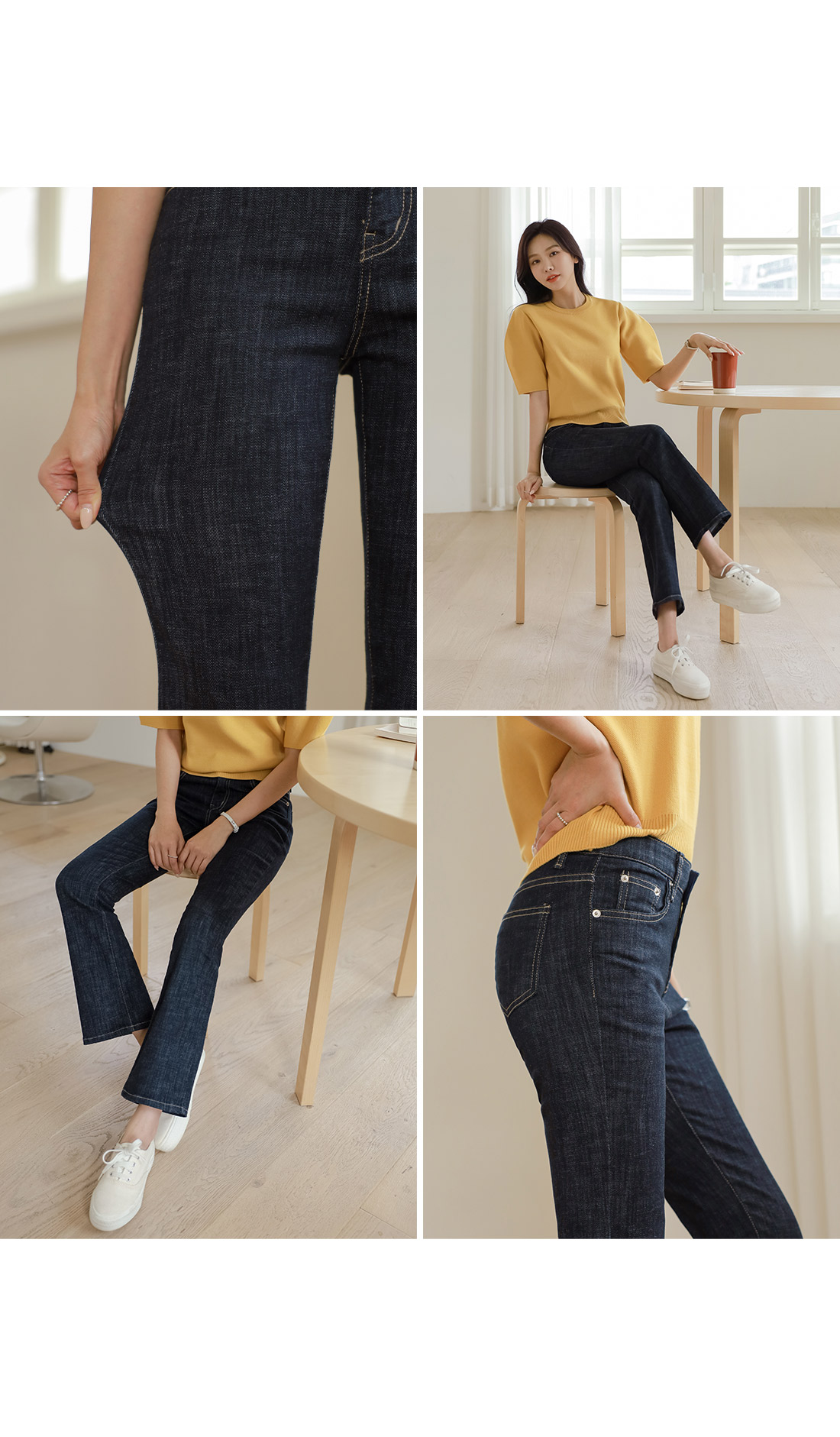 インディゴフレアデニムパンツ | レディースファッション通販 インディゴフレアデニムパンツ | レディースファッション通販