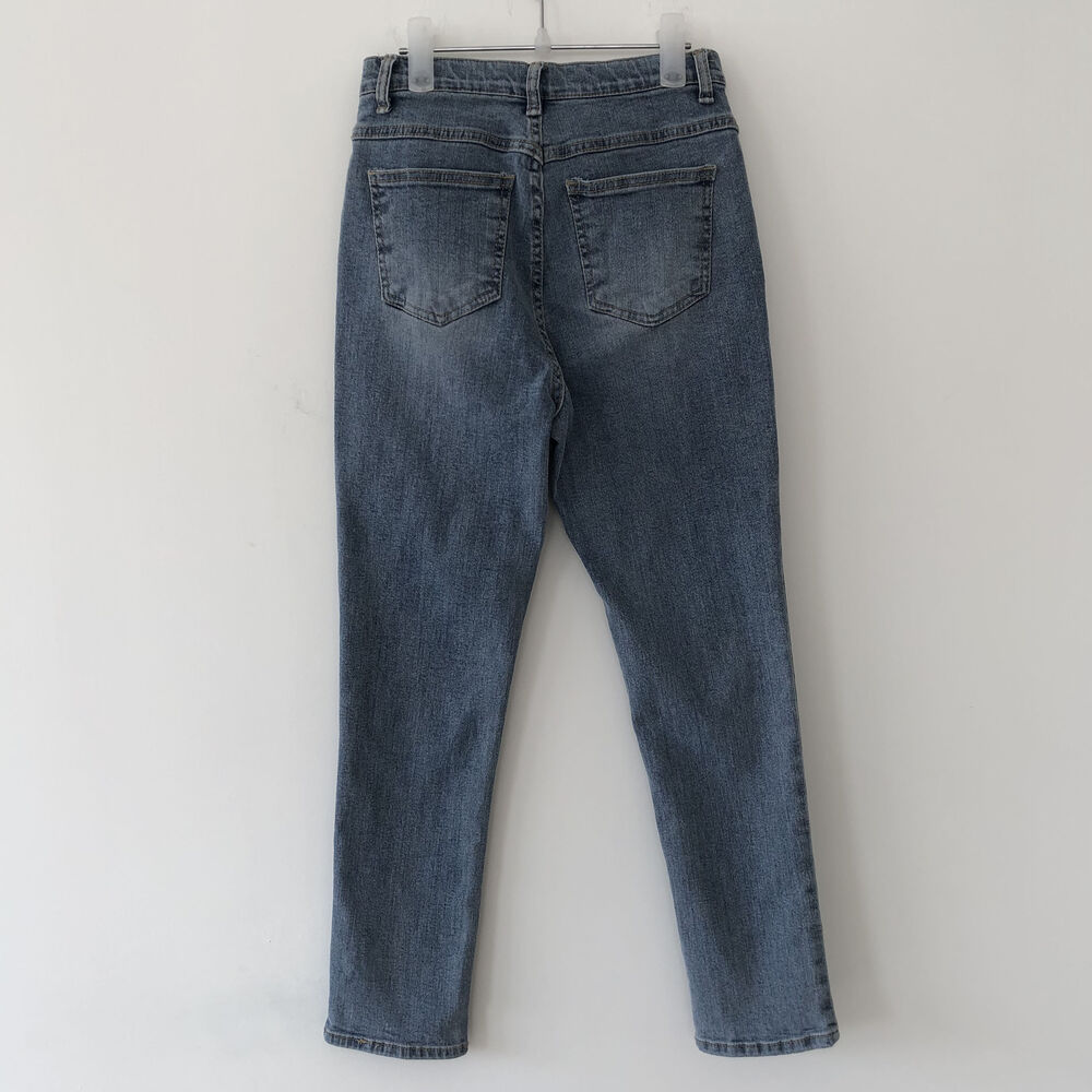 クロップド丈スキニーデニムパンツ | レディースファッション