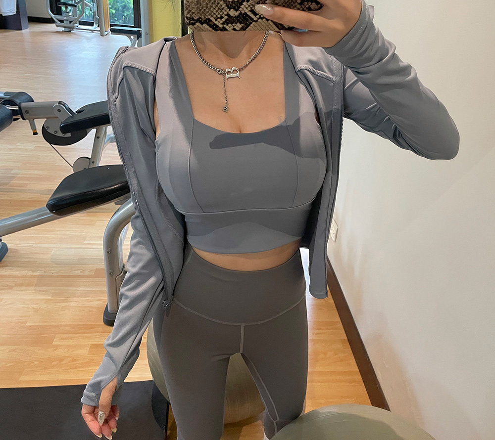 ブラトップ&Tシャツ&ジャンパー&レギンスSET・p420888