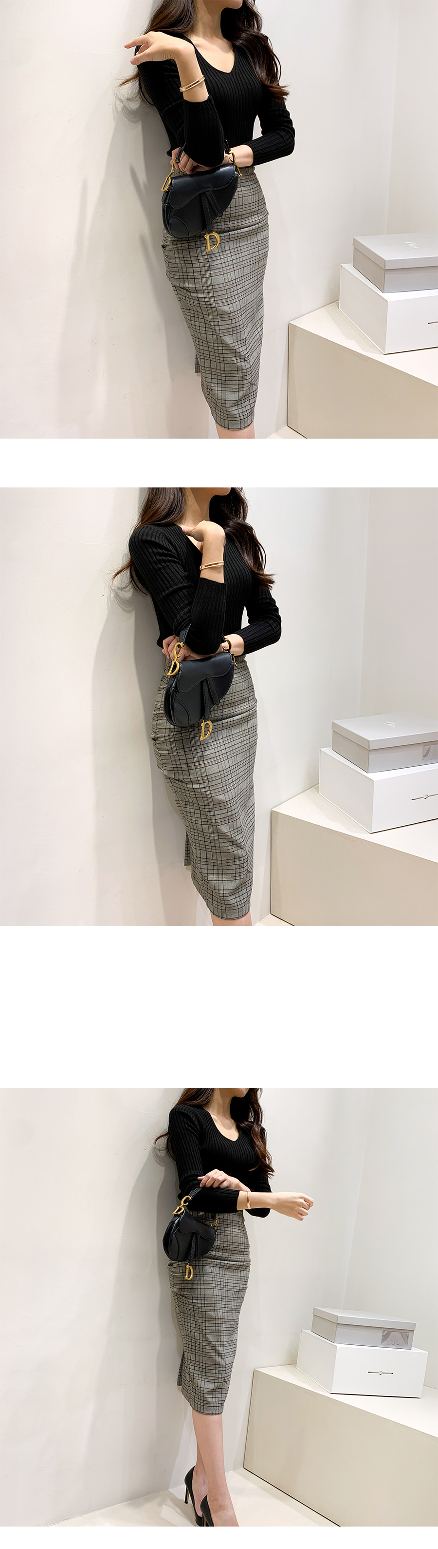Ｖネックスキッパーリブニット:ﾁｬｺｰﾙ 楽天市場】スキッパーVネックカットソー : FASHFREN