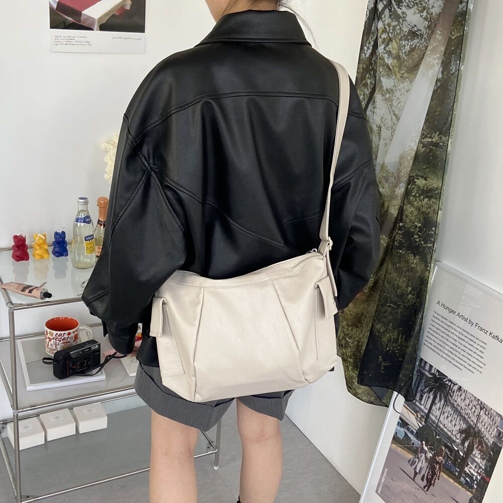 サイドポケットショルダーバッグ | レディースファッション通販