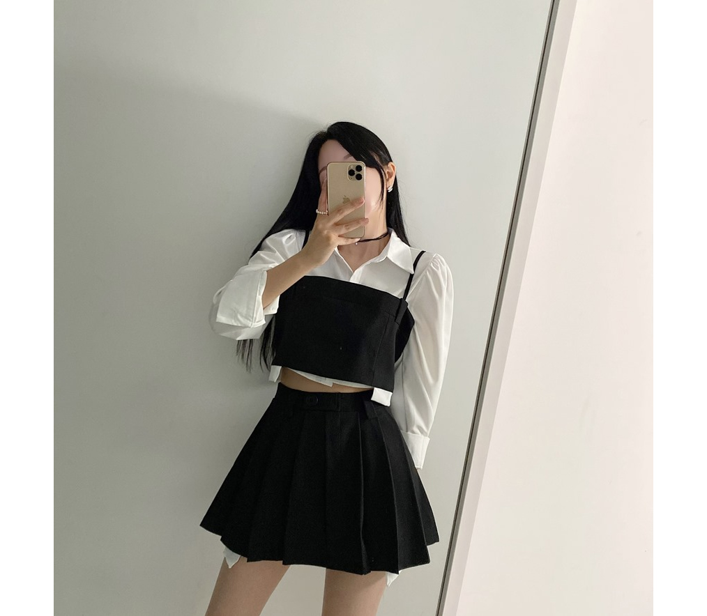 4月末までお値下げ　新品タグ付き　archivio フリル付きシャツ 40 ワンフォークロージング 1111clothing シルキーシャツ メンズ