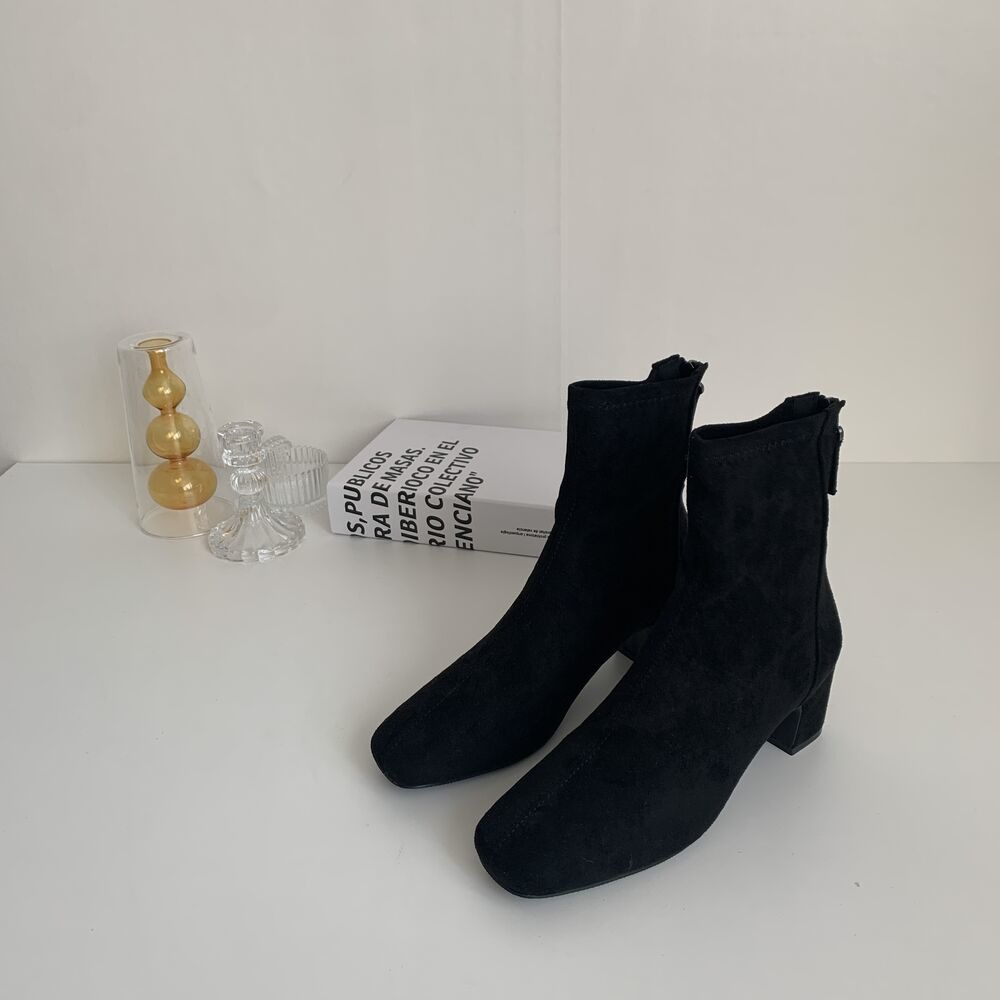 uni's room■2color スエード調スパンアンクルブーツ SS-AW25-27 uni's room□2color スエード調スパンアンクルブーツ SS-AW25-27
