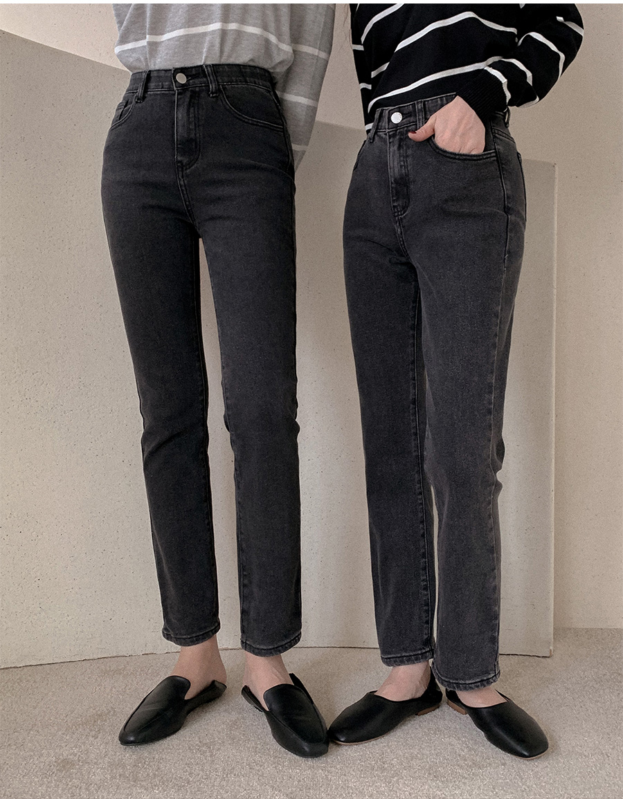 3TYPEスリムストレートデニムパンツ | レディースファッション通販