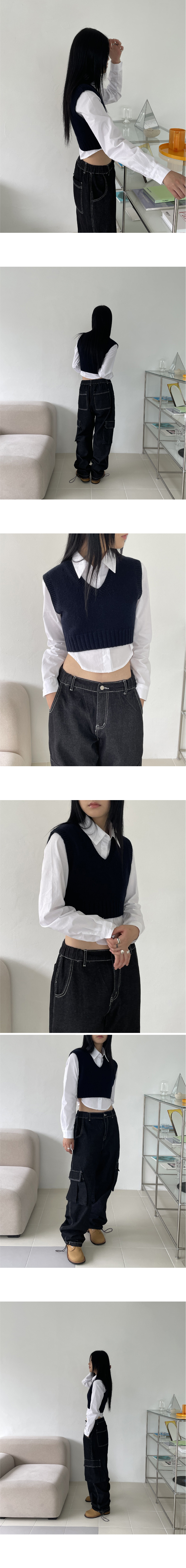 DOUBLE RL ウールハミルトンベスト　S 美品 セール】 ウール混 ボックス テーラード ジレ （ベスト）｜SHIPS