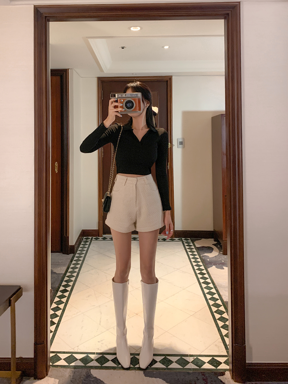 ツイードショートパンツ | レディースファッション通販 - DHOLIC