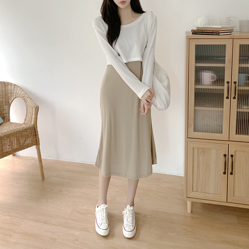 シアーTシャツ&キャミワンピースSET | レディースファッション シアーTシャツ&キャミワンピースSET | レディースファッション