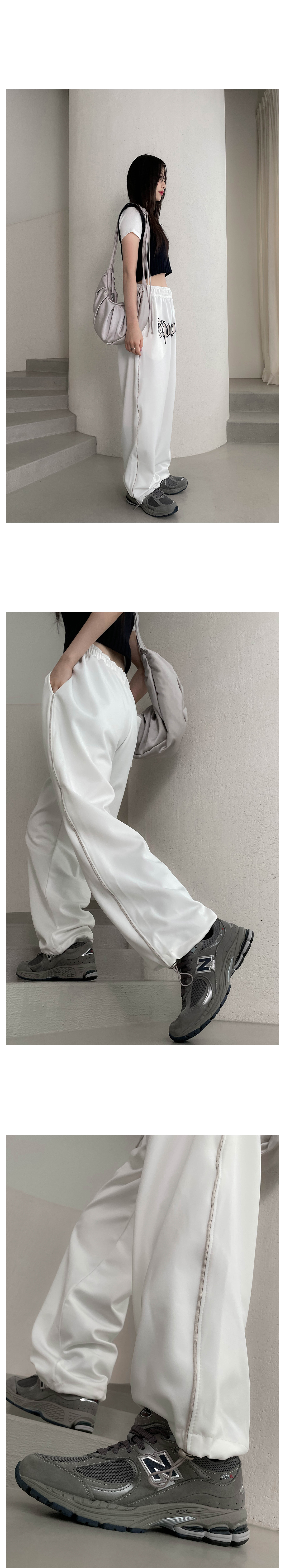 フロントロゴスウェットジョガーパンツ | レディースファッション通販