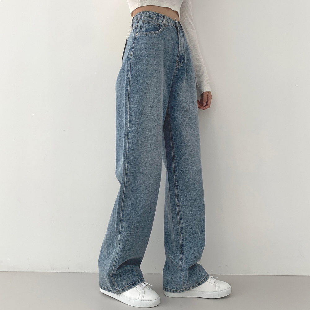 3TYPE内ゴムワイドデニムパンツ | レディースファッション通販 3TYPE内ゴムワイドデニムパンツ | レディースファッション通販