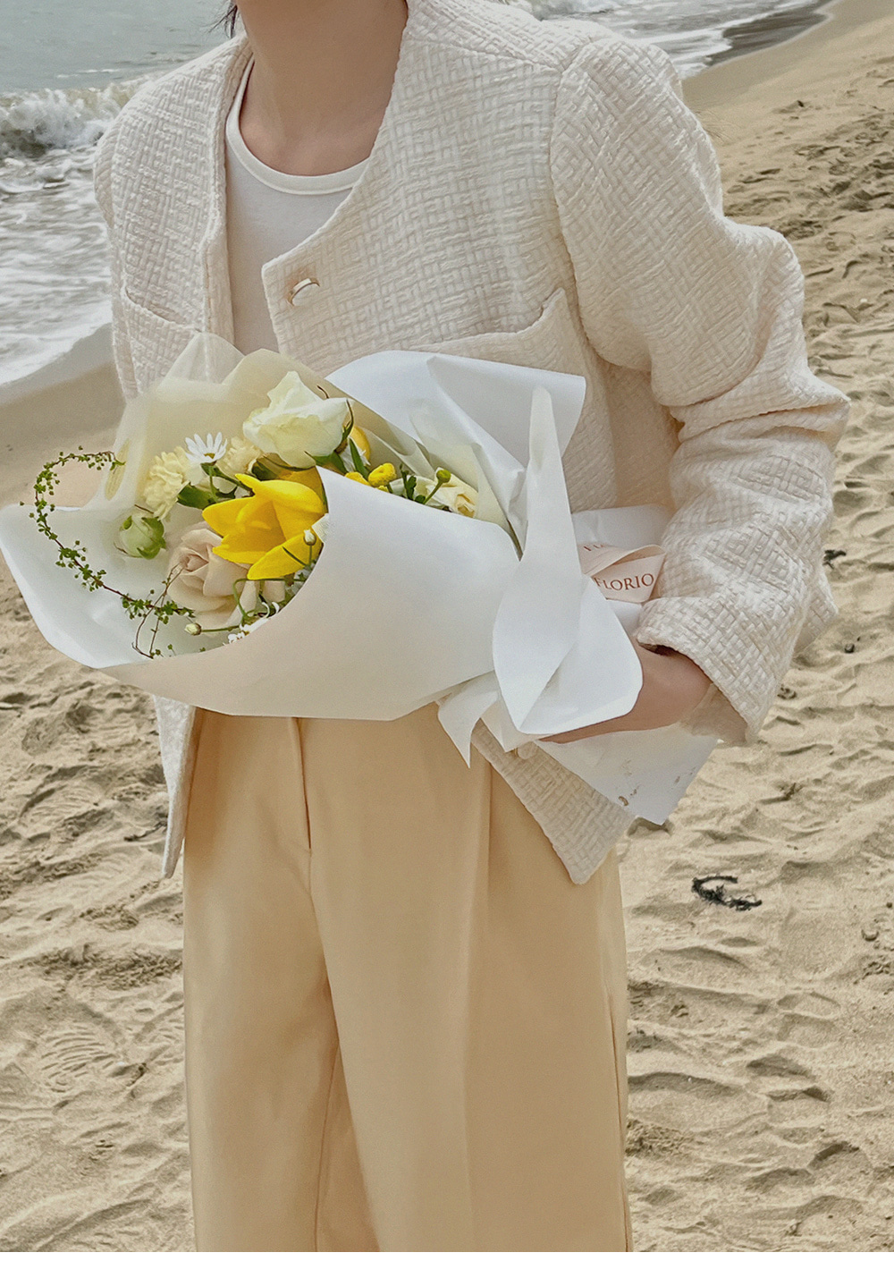 クロップドツイードジャケット | レディースファッション通販 - DHOLIC