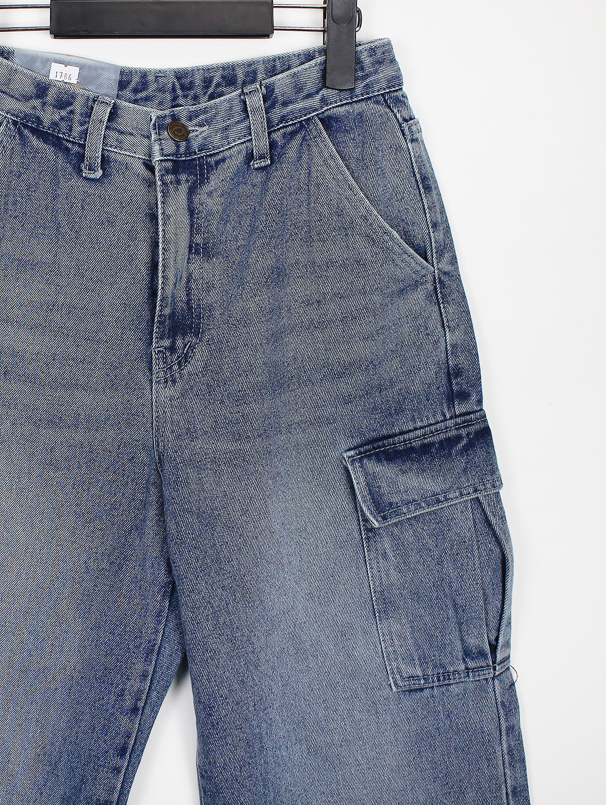 デニムカラープリーツパンツ サイドポケット付き yort102-6.jpg