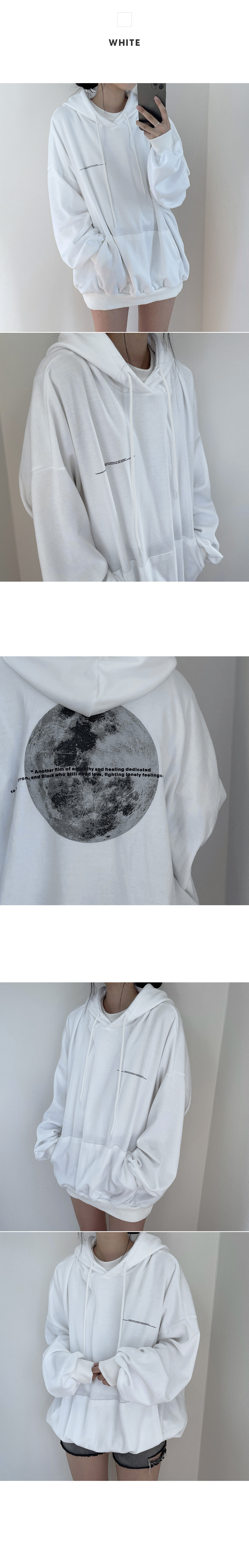 MOONビッグシルエットパーカー | レディースファッション通販