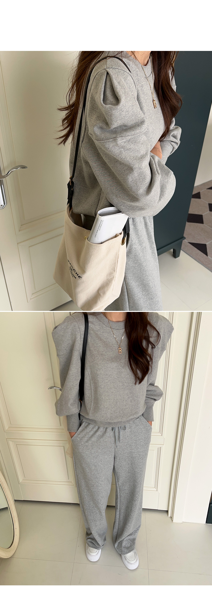 パワショルステッチラインスウェット | レディースファッション通販