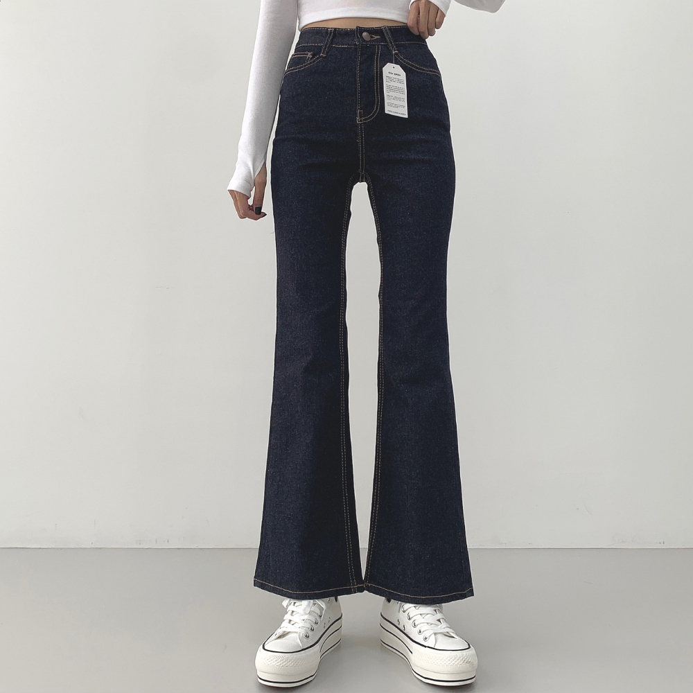 ピストーラ レディース デニムパンツ Waist BURKE ボトムス Jeans Slit 