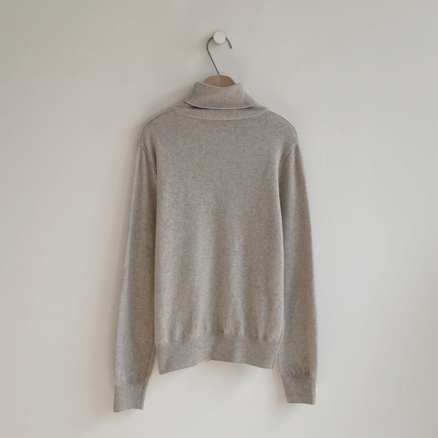 ラクーン混タートルネックニット | レディースファッション通販 - DHOLIC