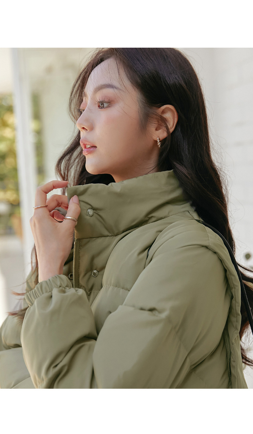 クロップドダウンジャケット | レディースファッション通販 - DHOLIC