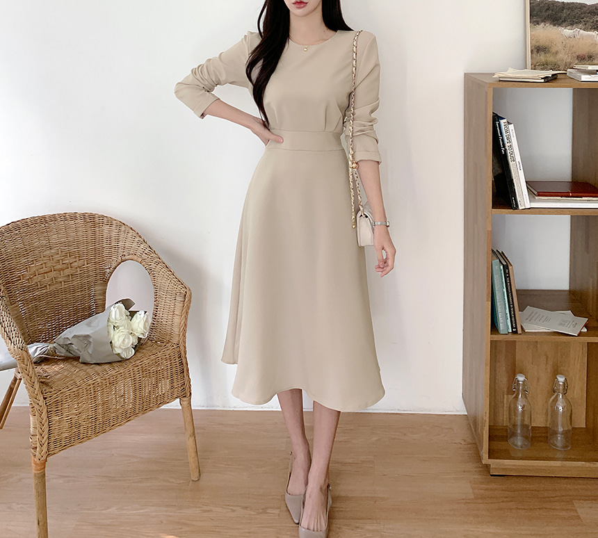 【正規品/美品】テーラードラペルフレアワンピース CELFORD｜テーラードラペルフレアワンピース | Rakuten Fashion