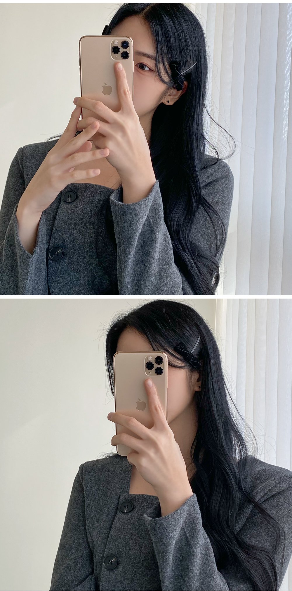 ベロア　リボン　ヘアピン　ジェーンマープル ベロアリボンヘアピン2SET | レディースファッション通販 - DHOLIC