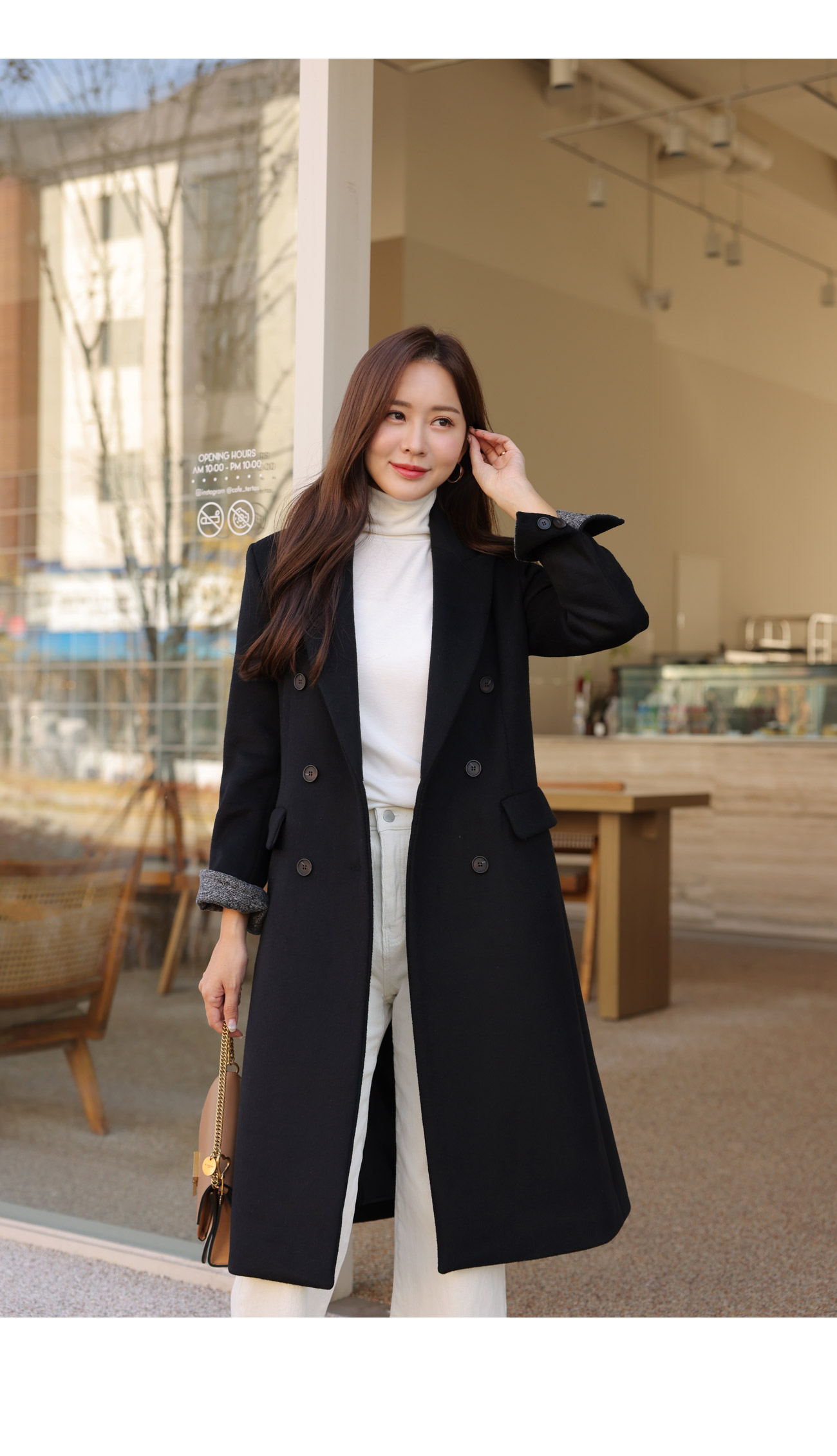 希少・美品■DOLCE＆GABBANA ベルテッド ダブルブレストロングコート ウール混ダブルブレストロングコート | レディースファッション通販