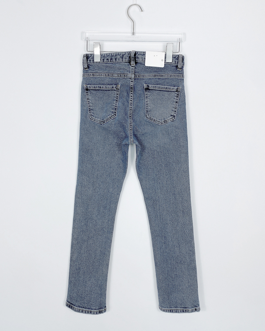 ライトブルースキニーデニムパンツ・p455651