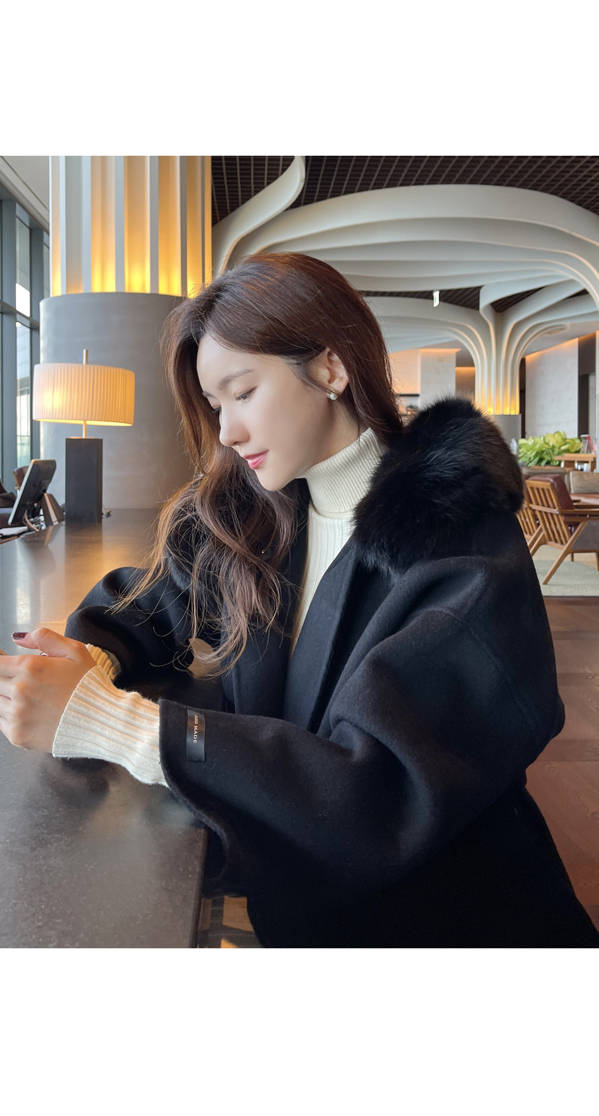 DIESELタートルネック❣️ワンピ春、秋、冬❣️新品タグ付き GOLDJAPAN 大きいサイズ レディース トップス ニット 長袖 ドルマン