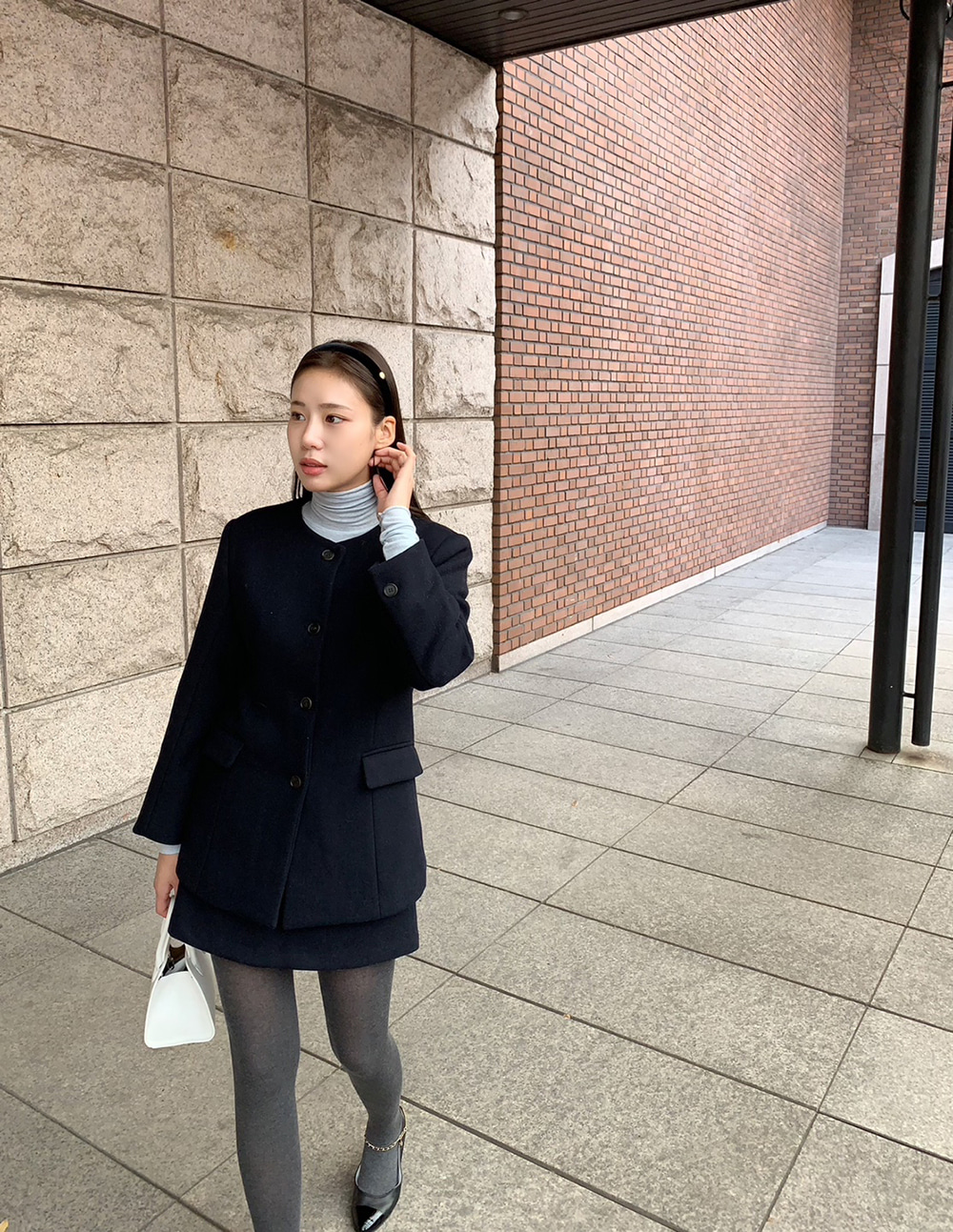 【ALAIA】ウール混ミニスカート モヘヤシャギーミニスカート|allureville OFFICIAL SITE