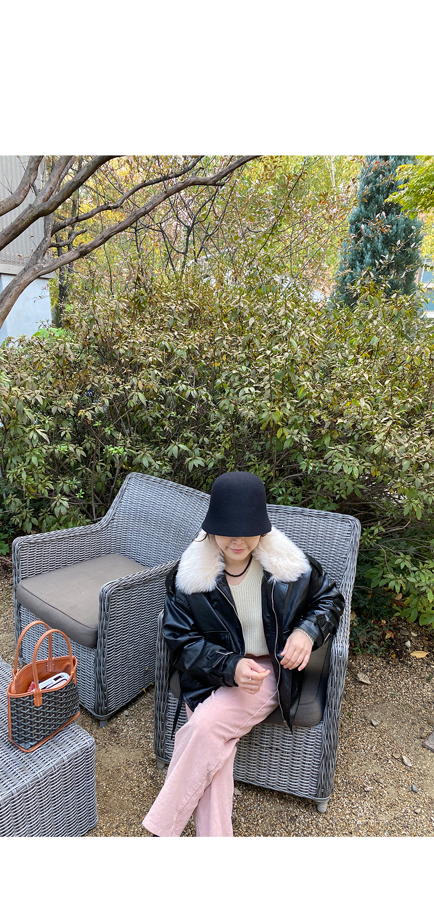 SANDY LIANG ピンク　コーデュロイパンツ ベーシック コーディロイタックパンツ（フルレングスパンツ